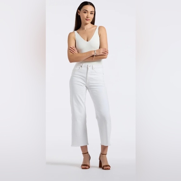 Buffalo David Bitton Denim - Buffalo | Leigh - Hi Rise Wide Leg Crop Jeans